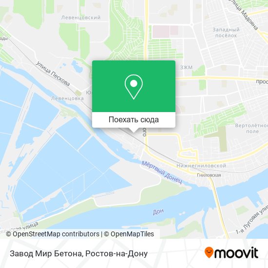 Карта Завод Мир Бетона