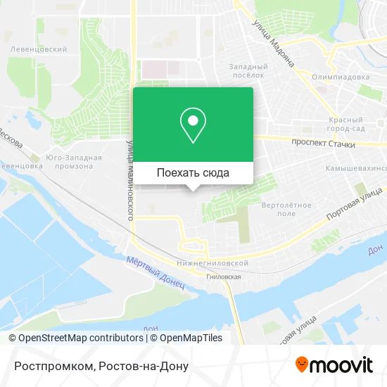 Карта Ростпромком