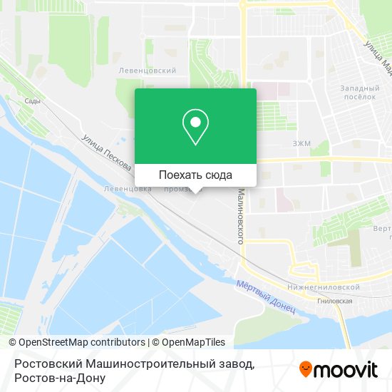 Карта Ростовский Машиностроительный завод