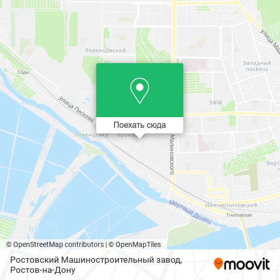 Карта Ростовский Машиностроительный завод