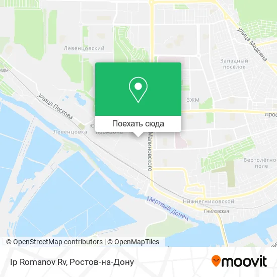 Карта Ip Romanov Rv