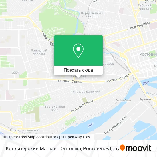 Карта Кондитерский Магазин Оптошка