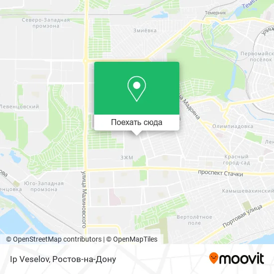 Карта Ip Veselov