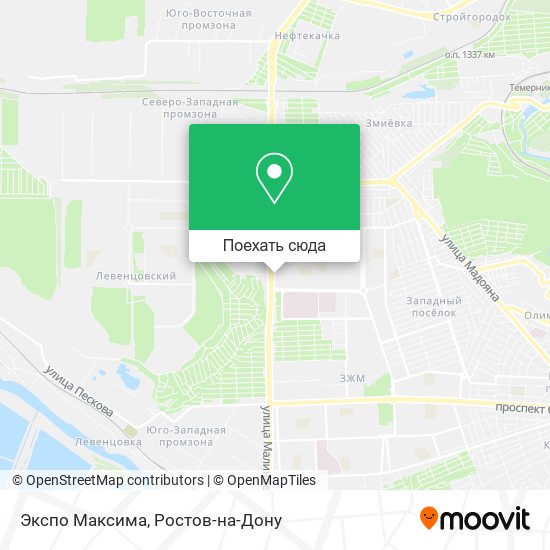 Карта Экспо Максима