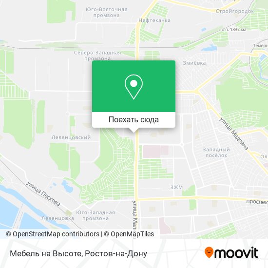 Карта Мебель на Высоте