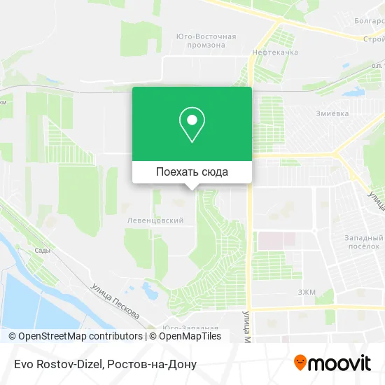 Карта Evo Rostov-Dizel