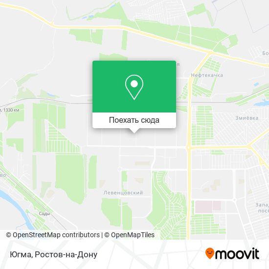 Карта Югма