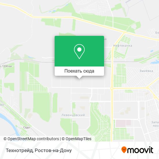Карта Технотрейд