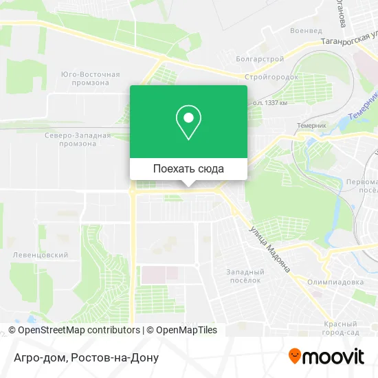 Карта Агро-дом