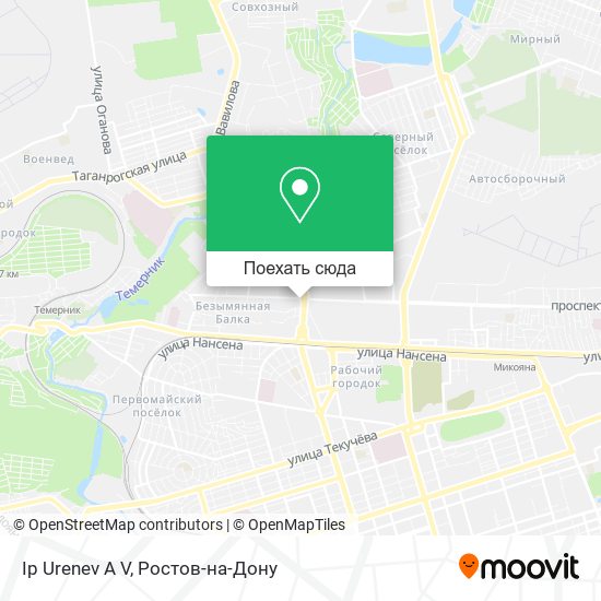 Карта Ip Urenev A V