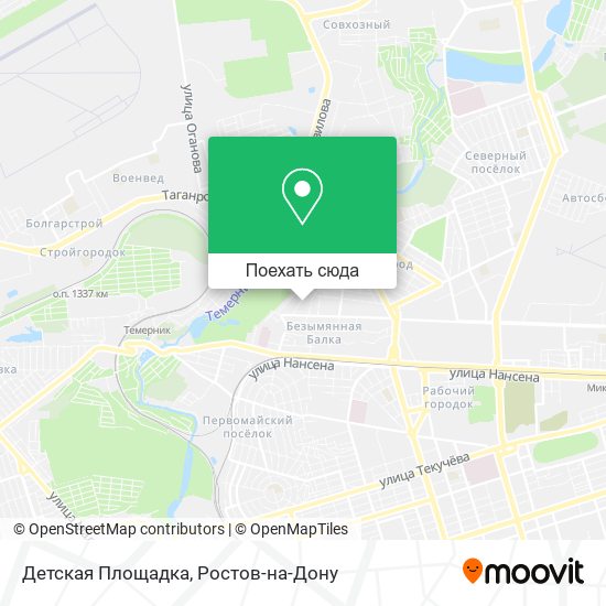 Карта Детская Площадка