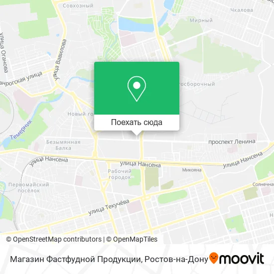 Карта Магазин Фастфудной Продукции