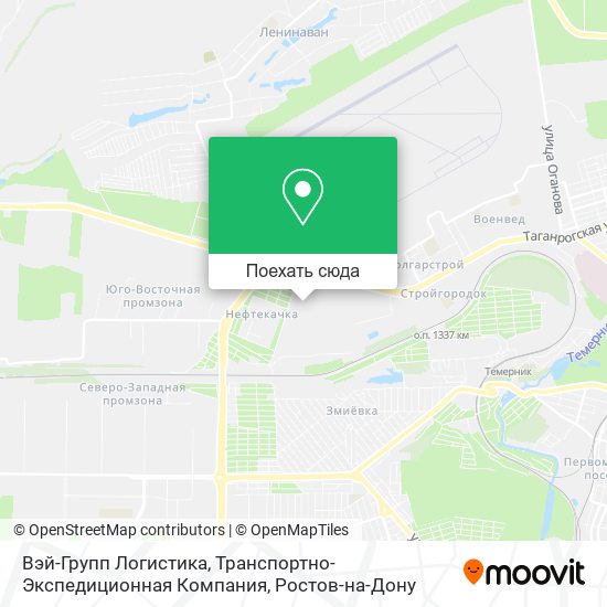 Карта Вэй-Групп Логистика, Транспортно-Экспедиционная Компания