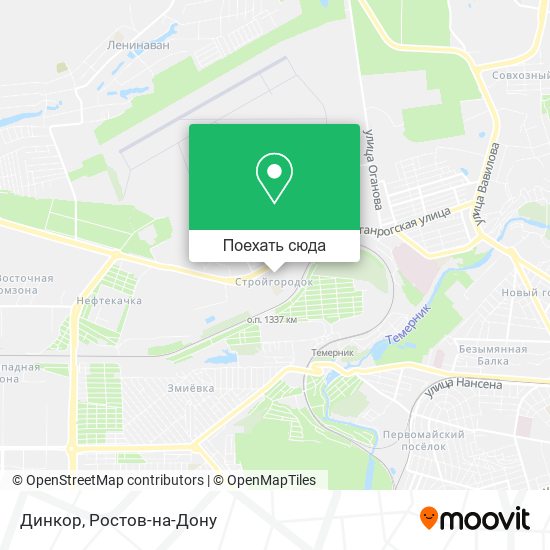 Карта Динкор