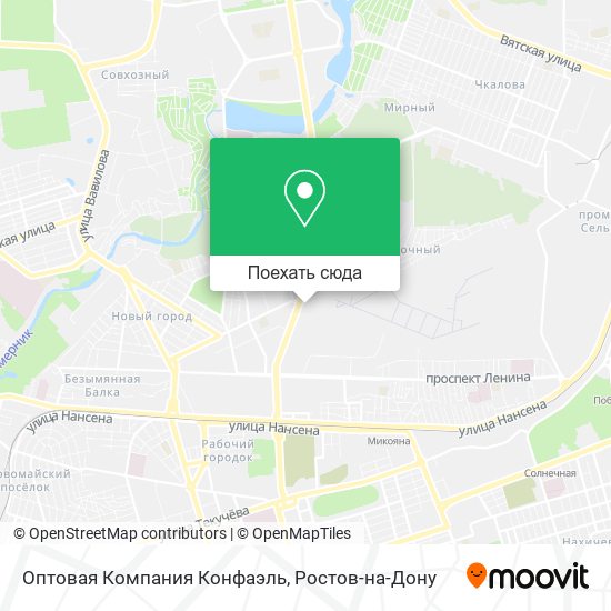 Карта Оптовая Компания Конфаэль