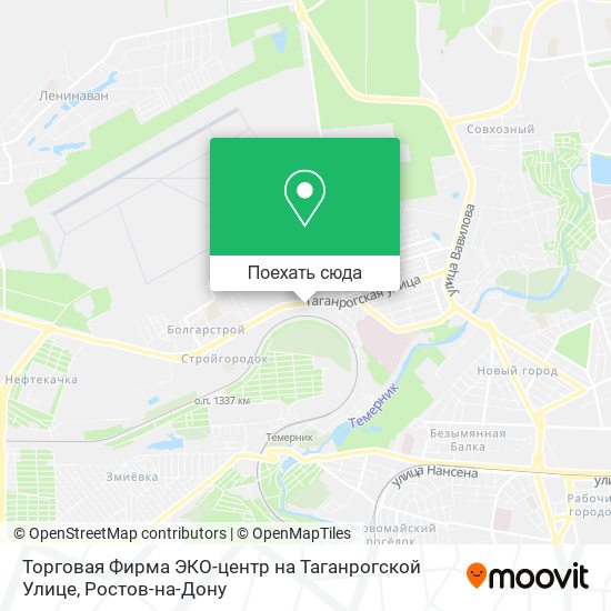 Карта Торговая Фирма ЭКО-центр на Таганрогской Улице