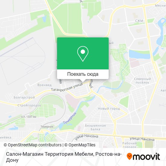 Карта Салон-Магазин Территория Мебели