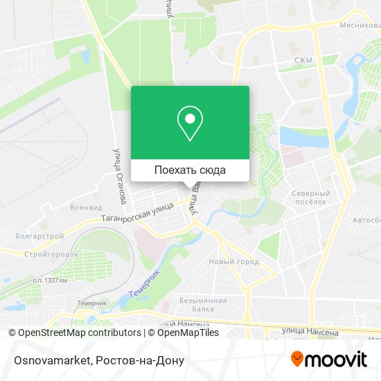 Карта Osnovamarket