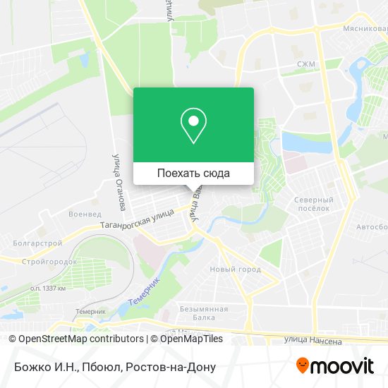 Карта Божко И.Н., Пбоюл