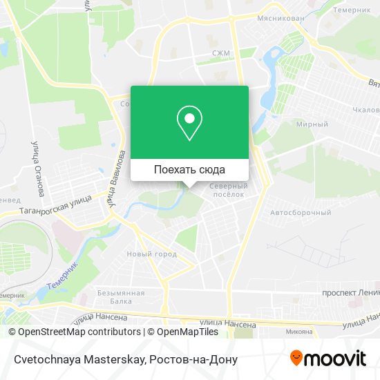 Карта Cvetochnaya Masterskay