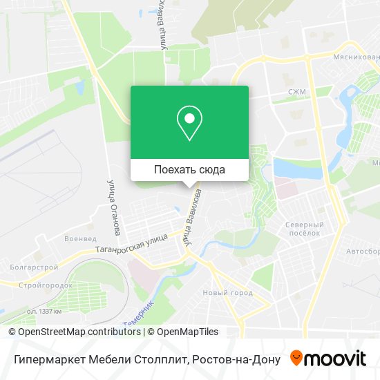 Карта Гипермаркет Мебели Столплит