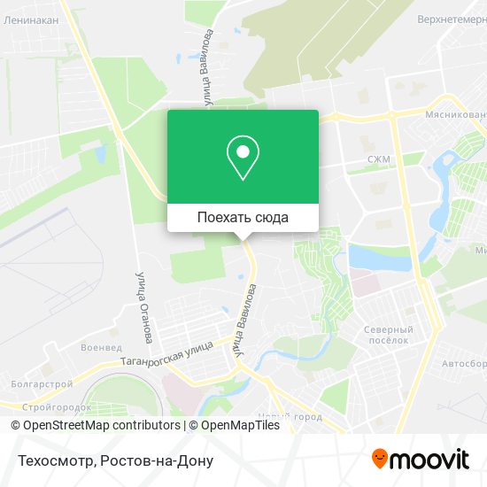 Карта Техосмотр
