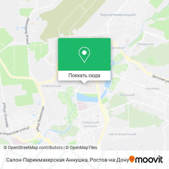 Карта Салон-Парикмахерская Аннушка