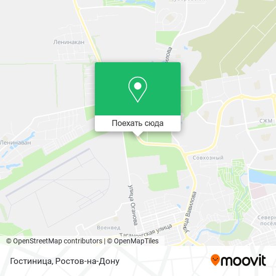 Карта Гостиница