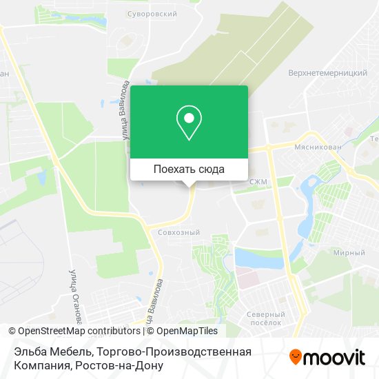 Карта Эльба Мебель, Торгово-Производственная Компания