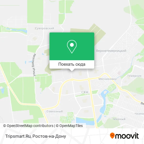 Карта Tripsmart.Ru