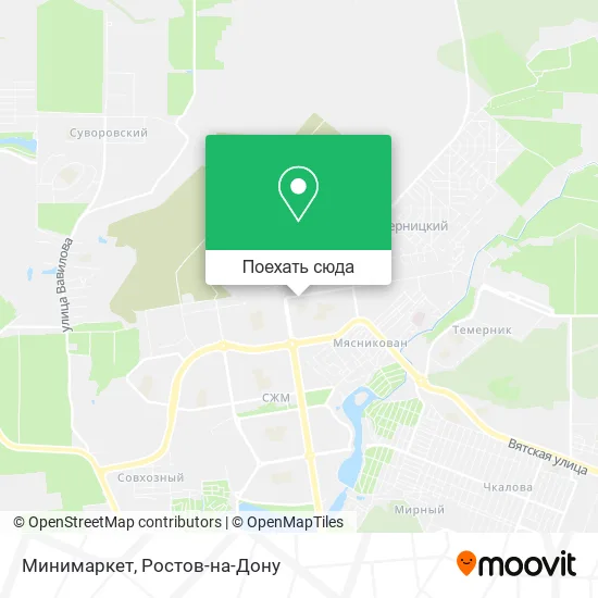 Карта Минимаркет