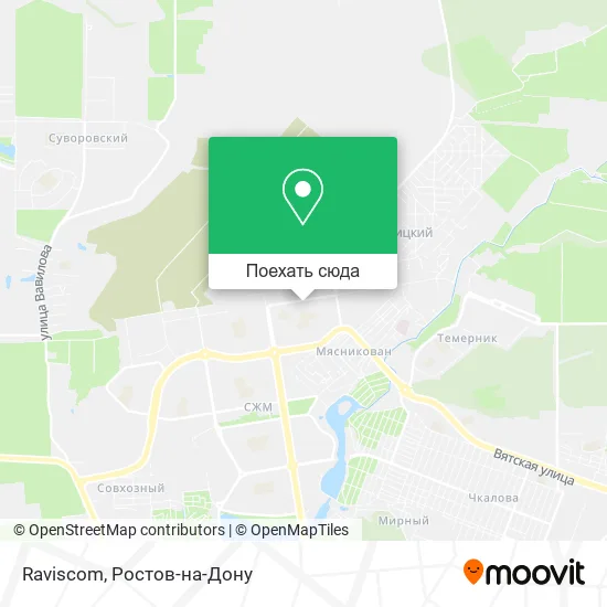 Карта Raviscom