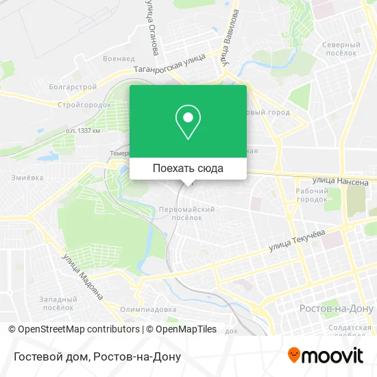 Карта Гостевой дом