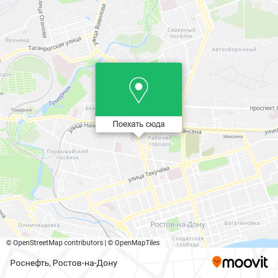Карта Роснефть