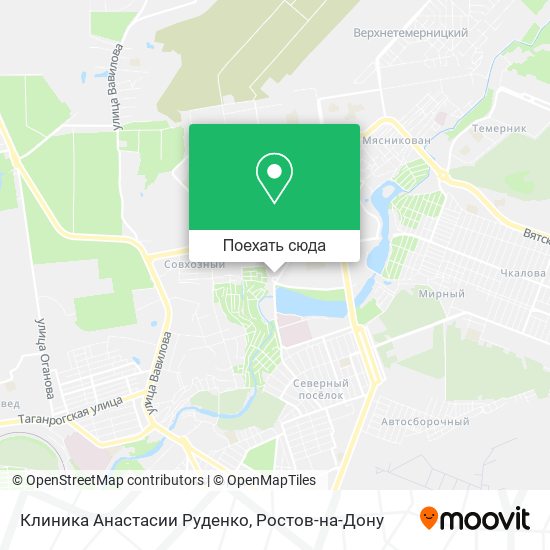 Карта Клиника Анастасии Руденко