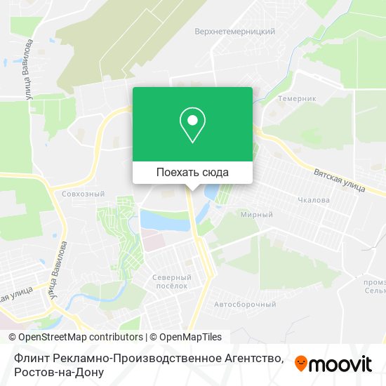Карта Флинт Рекламно-Производственное Агентство