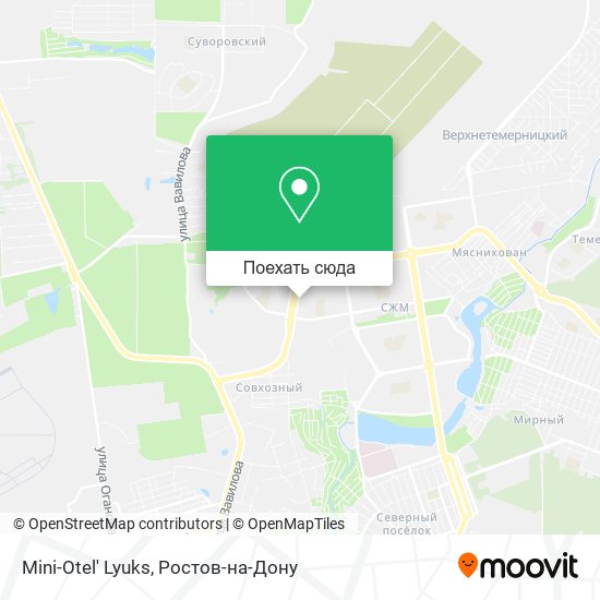 Карта Mini-Otel' Lyuks