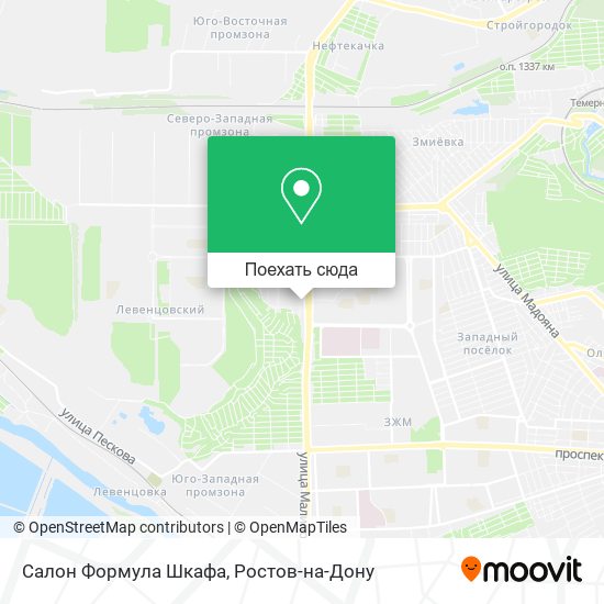 Карта Салон Формула Шкафа
