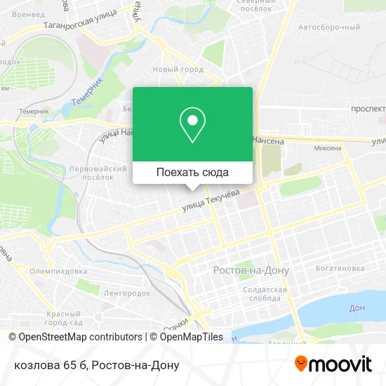 Карта козлова 65 б