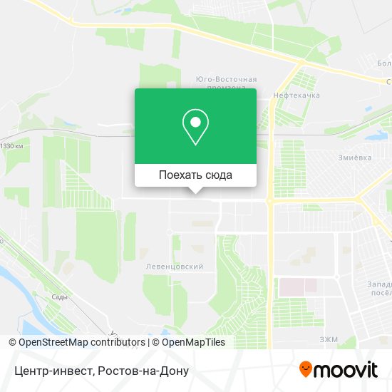 Карта Центр-инвест