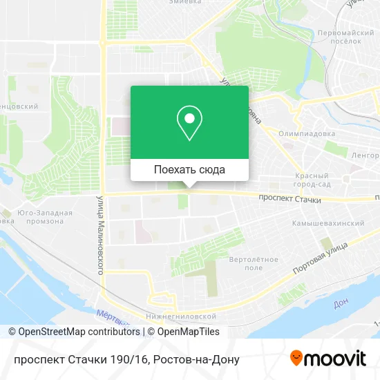 Карта проспект Стачки 190/16