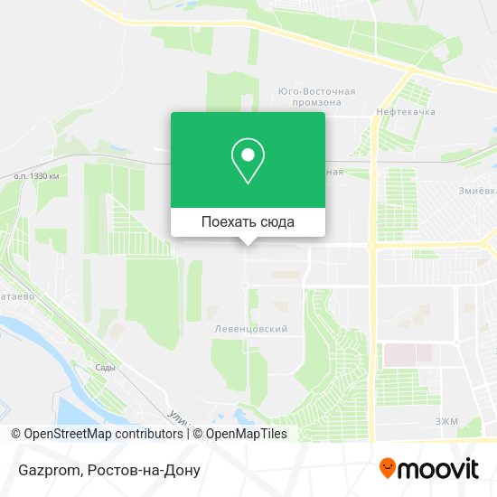 Карта Gazprom