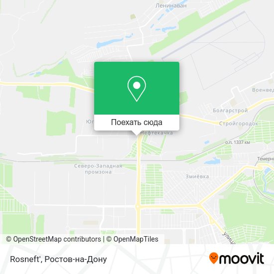 Карта Rosneft'