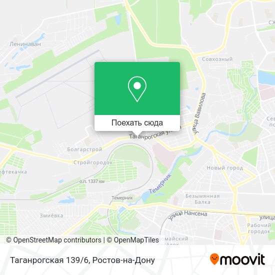 Карта Таганрогская 139/6