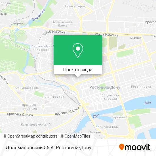 Карта Доломановский 55 А