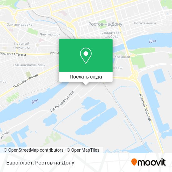 Карта Европласт