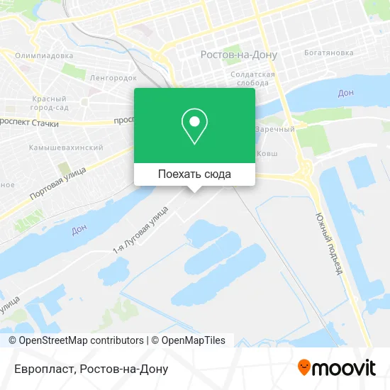 Карта Европласт