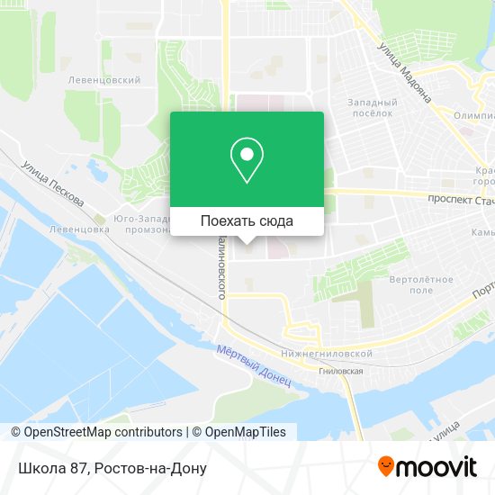 Карта Школа 87