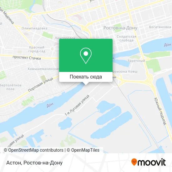 Карта Астон