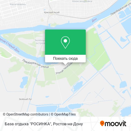 Карта База отдыха "РОСИНКА"